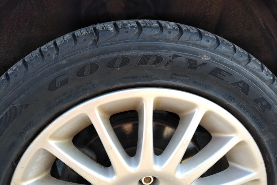 Goodyear Eagle Sport 195/55/R15 — Acura EL (1G), 1,6 л, 1997 года ...