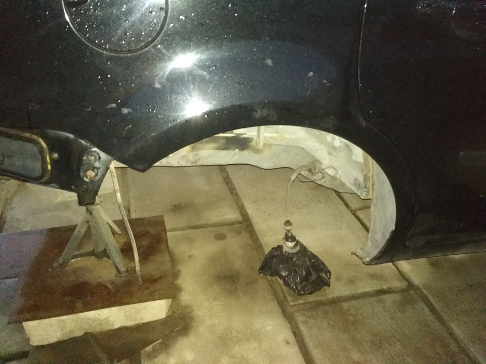 шумка передних арок — Mitsubishi Lancer X, 2 л., 2008 года | автозвук ...