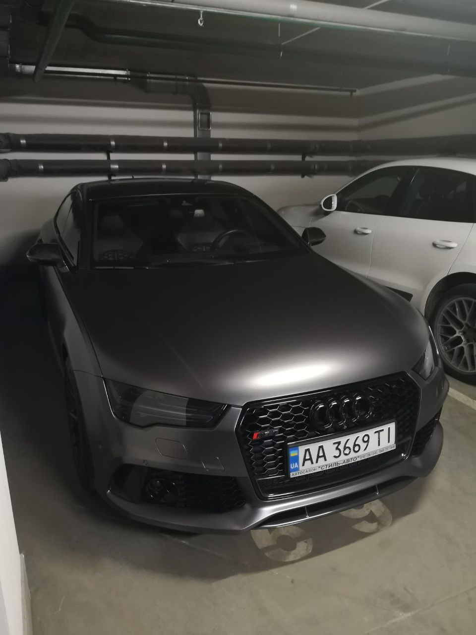 Audi rs7 Daytona Grey Matte