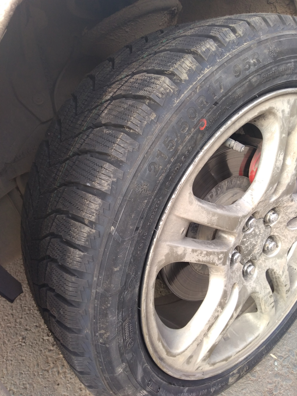 Все таки "триангл")) — Subaru Legacy (BE/BH/BT), 2 л, 1999 года | шины ...