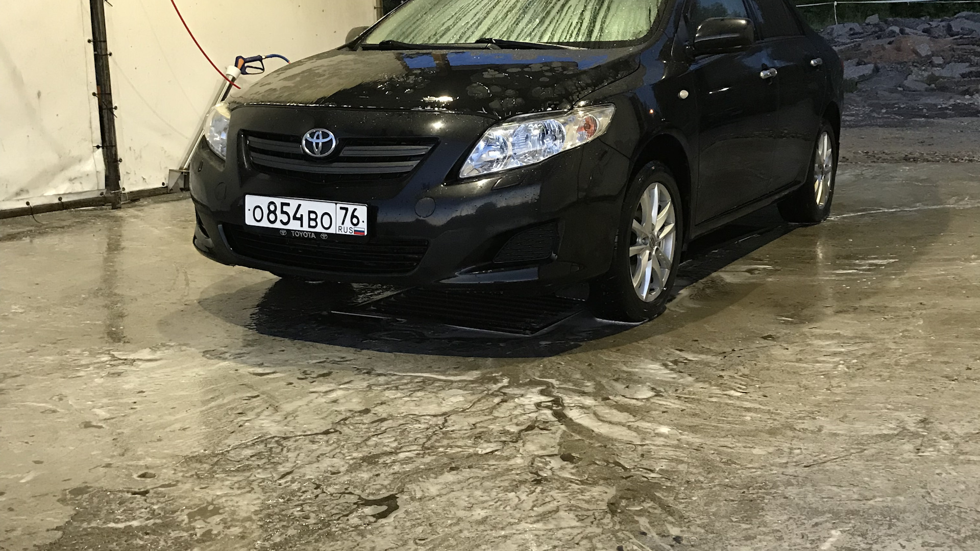 Toyota Corolla (140/150) 1.6 бензиновый 2008 | ЧЕРНАЯ ПРОСТУШКА на DRIVE2