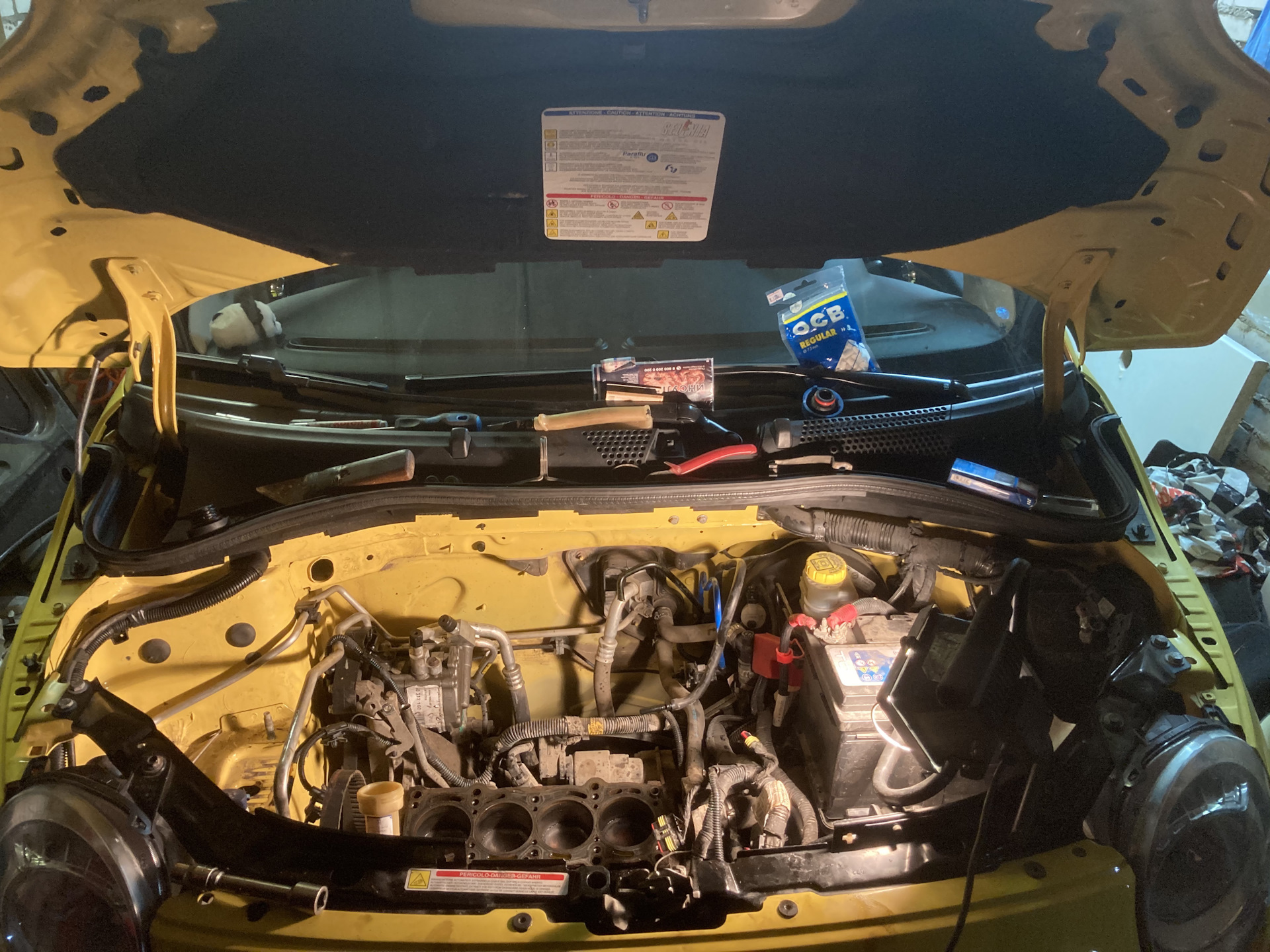 Решил поменять масло и тут понеслось — FIAT 500, 1,2 л, 2012 года ...