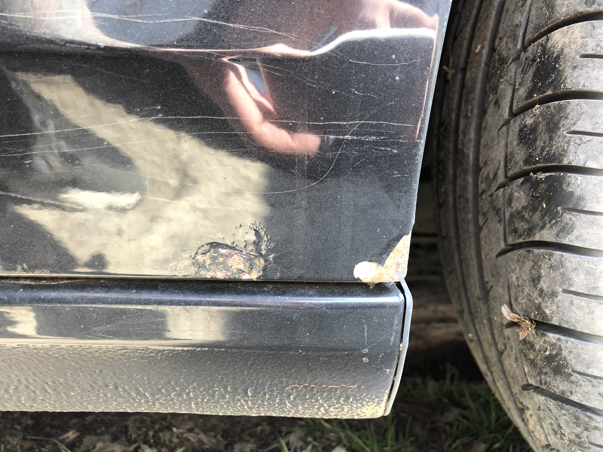 Крепление обшивки двери багажника — Mercedes-Benz G-Class (W463), 5 л ...