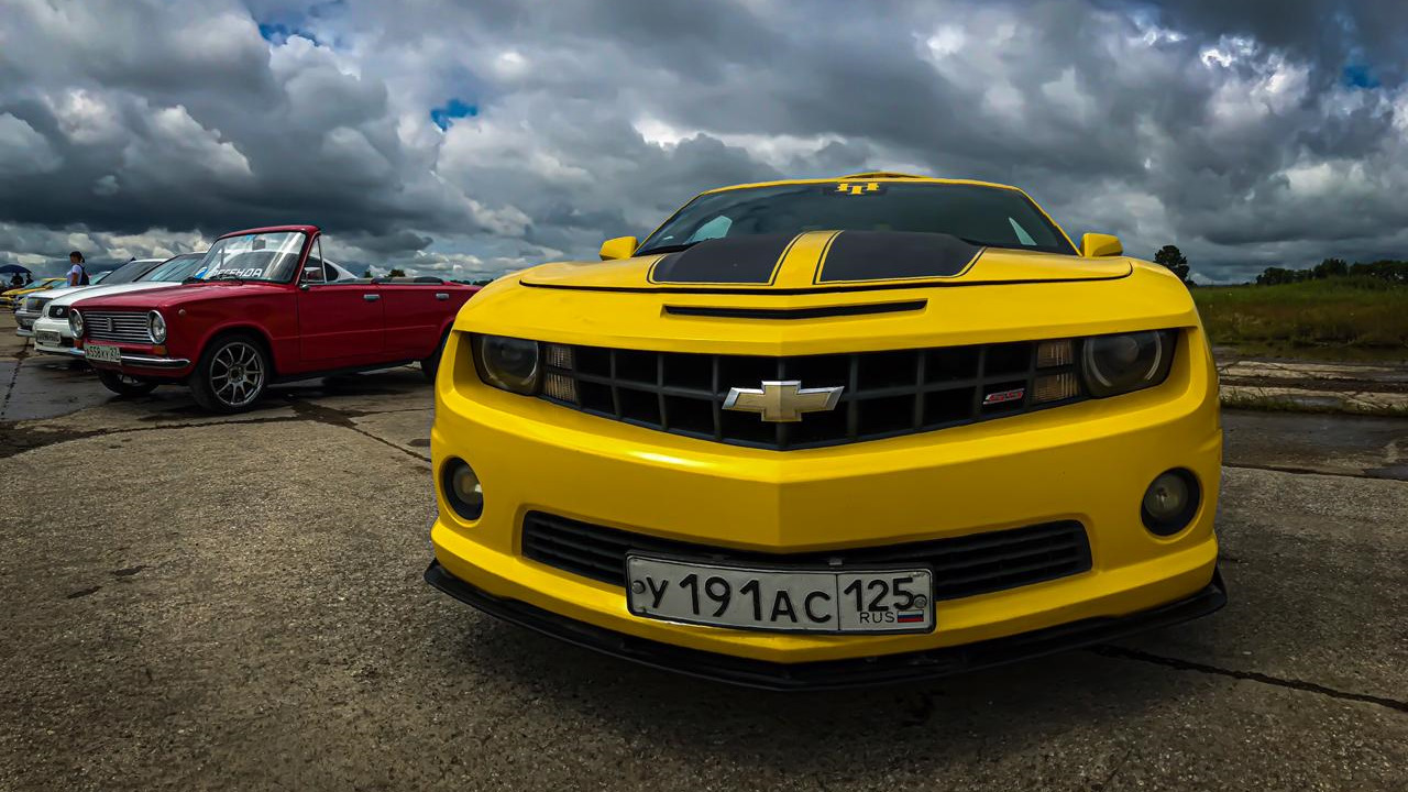 Chevrolet Camaro V 6.2 бензиновый 2010 | Бамблби жёлтый мерзавец на DRIVE2