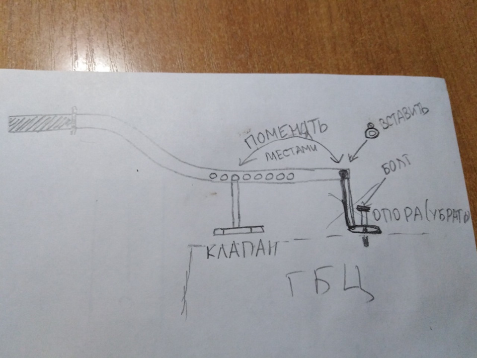 Упал клапан при замене колпачков что делать