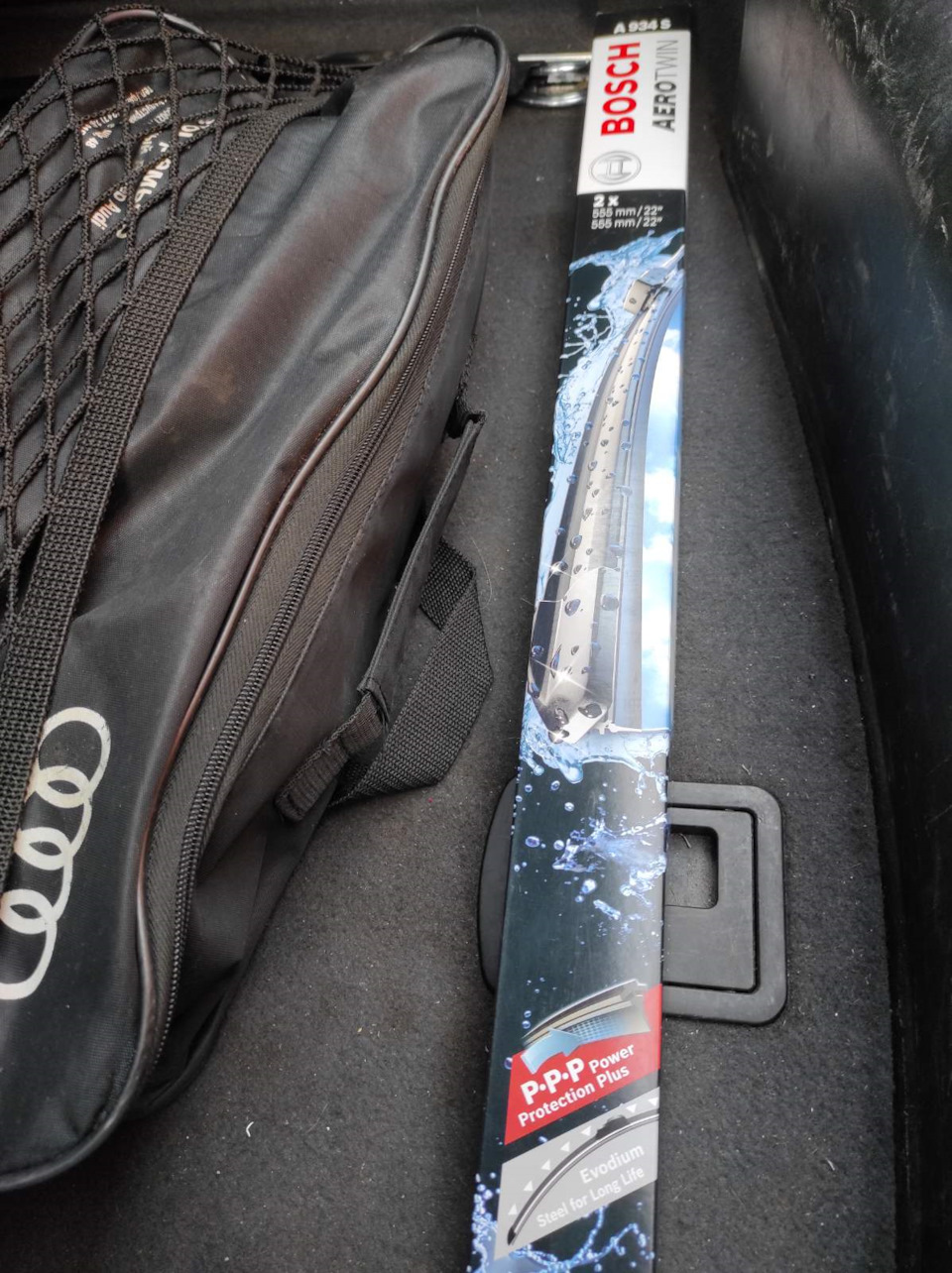 ну и новые щетки конечно же! — Audi A6 (C6)