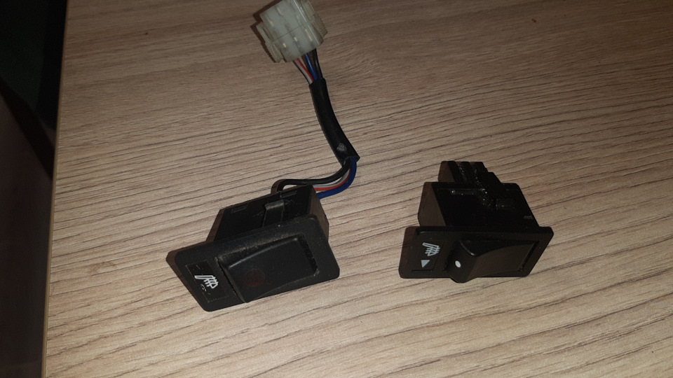 ремонт…замена кнопок подогрева сидений — Volvo 940, 2,3 л, 1995 года ...