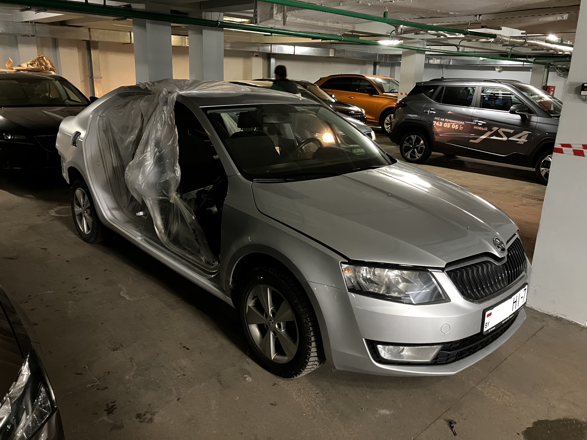 6.3 Проблемы ЛКП Октавия А7 (Часть 3) — Skoda Octavia A7 Mk3, 1,8 л, 2015  года | кузовной ремонт | DRIVE2