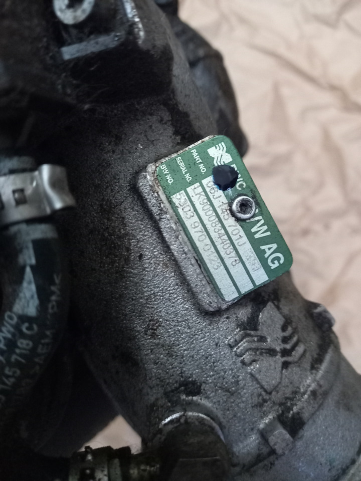 Турбина б.у Audi / Vw / Skoda 1.8Tsi 152-160 hp на Skoda Octavia A7 Mk3 ...