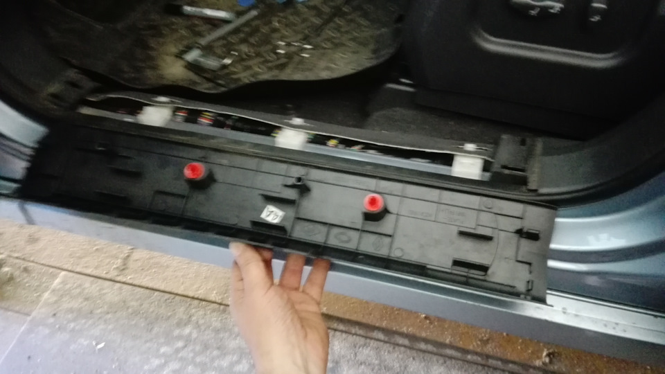 Снятие панели приборов (торпеды) Рено Колеос — Renault Koleos (1G), 2 л ...