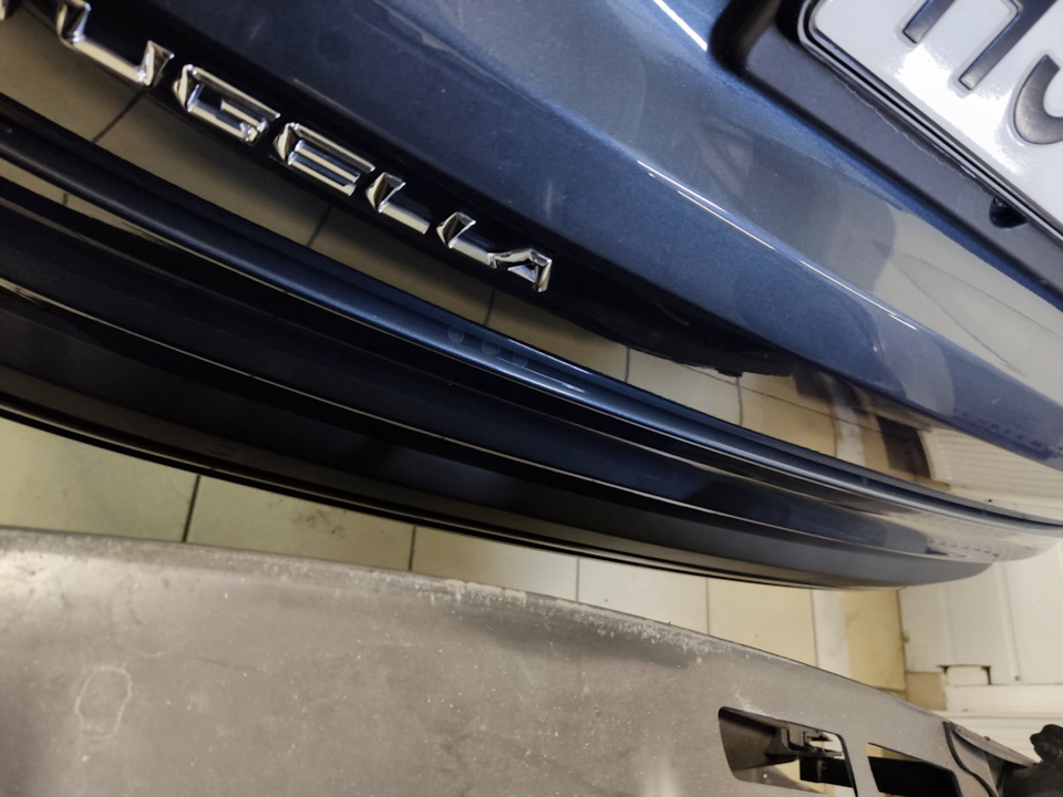 выправил вмятину на крышке багажника — Geely Tugella, 2 л, 2021 года ...