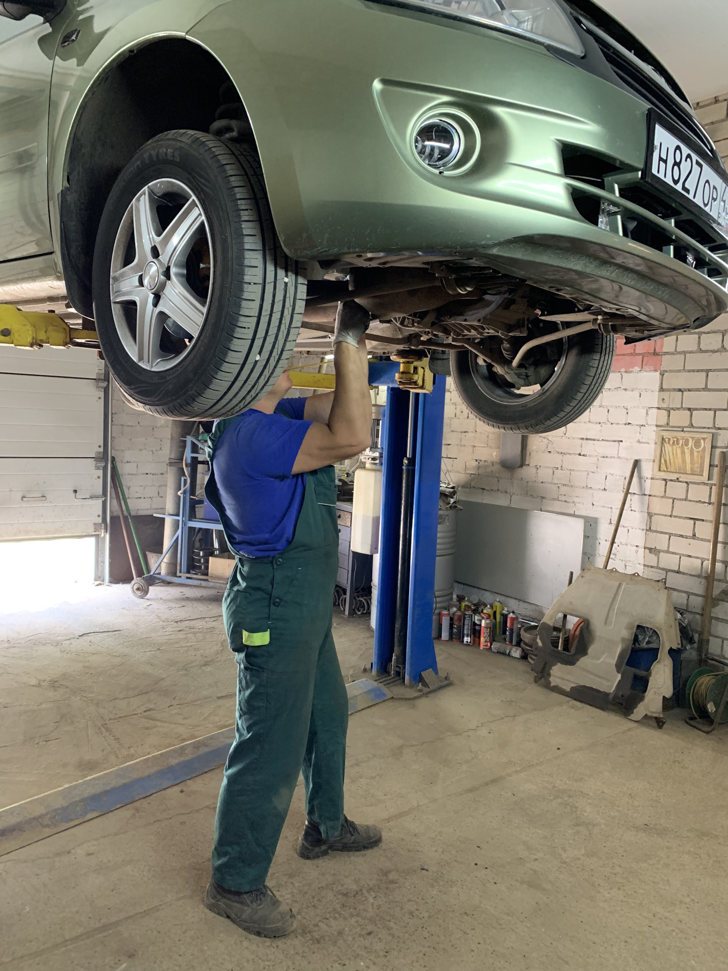 Удаление катализатора, прошивка и вставка «паук» 4-1 — Lada Гранта, 1,6 ...