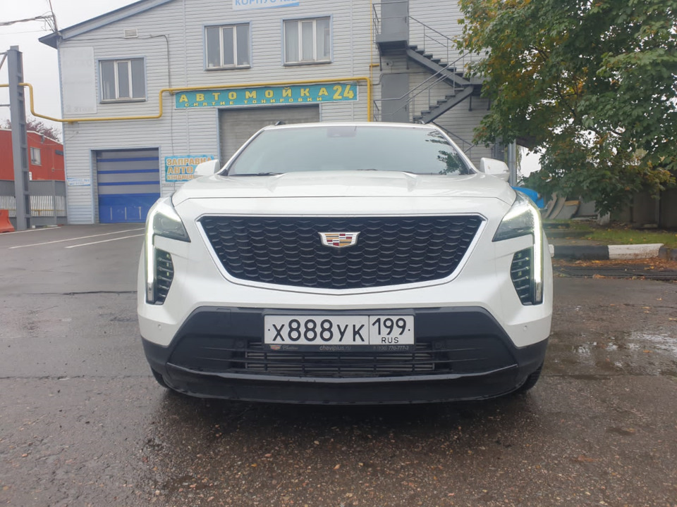 Фото в бортжурнале Cadillac XT4