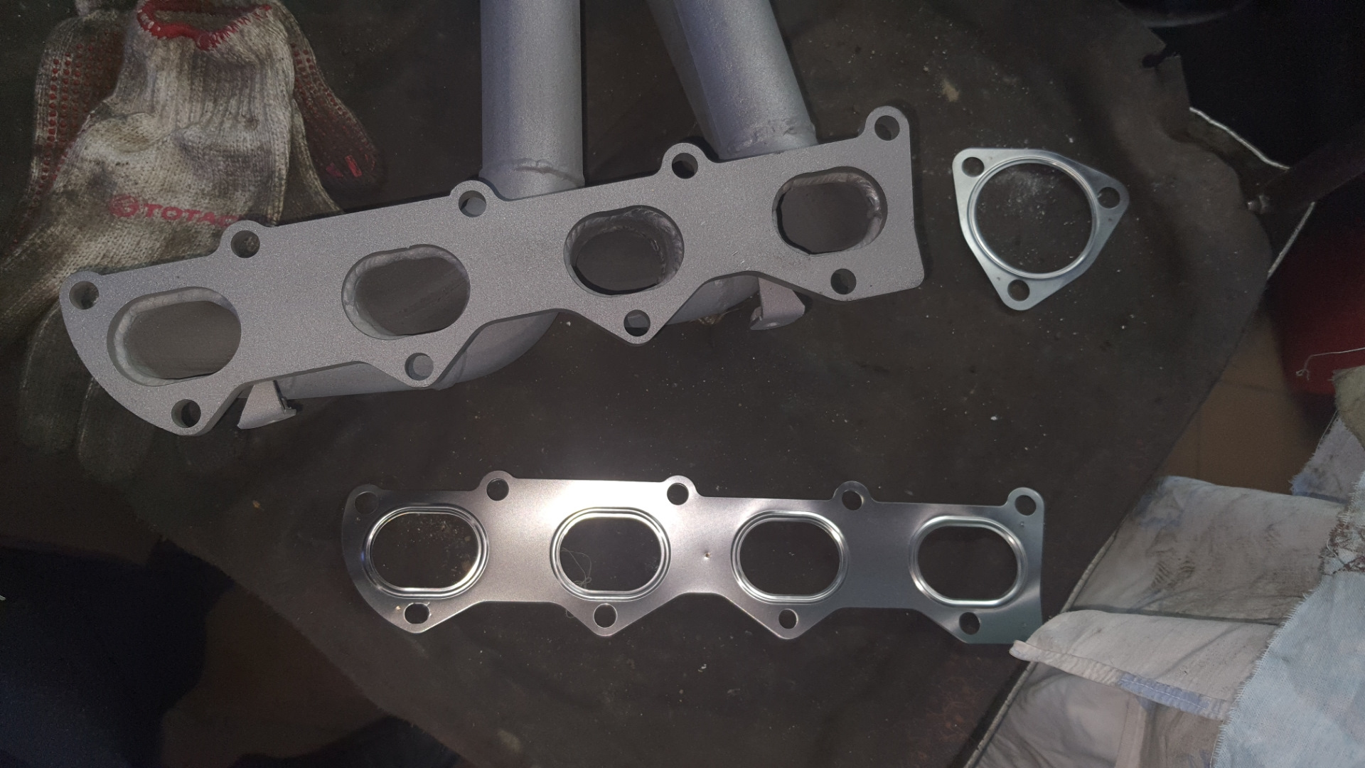 Треснул выпускной коллектор, замена (тюнинг) — Volkswagen Jetta VI, 1,6 ...