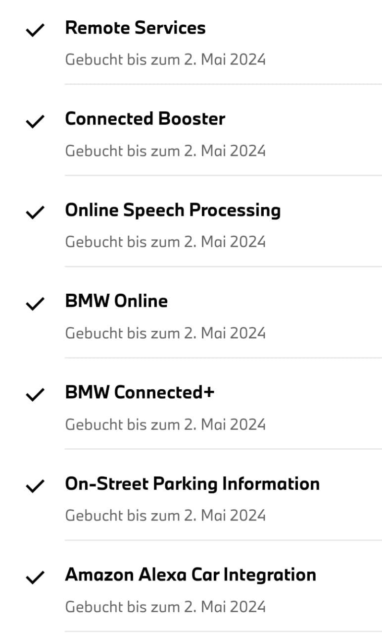 Как я немецкий BMW Connected продлял. — BMW X5 (G05), 3 л, 2019 года |  наблюдение | DRIVE2