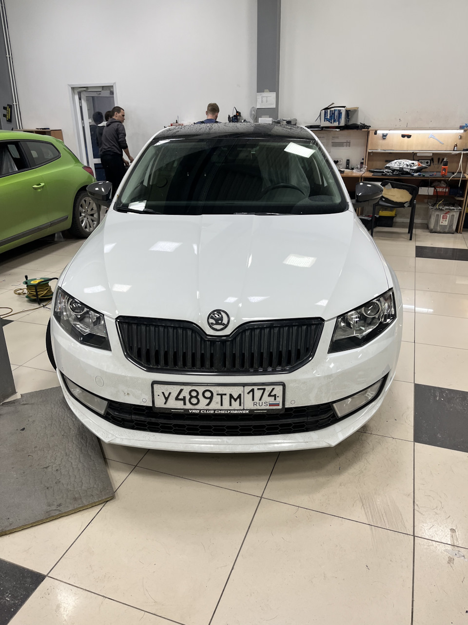 Установка линз и полировка кузова — Skoda Octavia A7 Mk3, 1,4 л, 2016 года  | стайлинг | DRIVE2