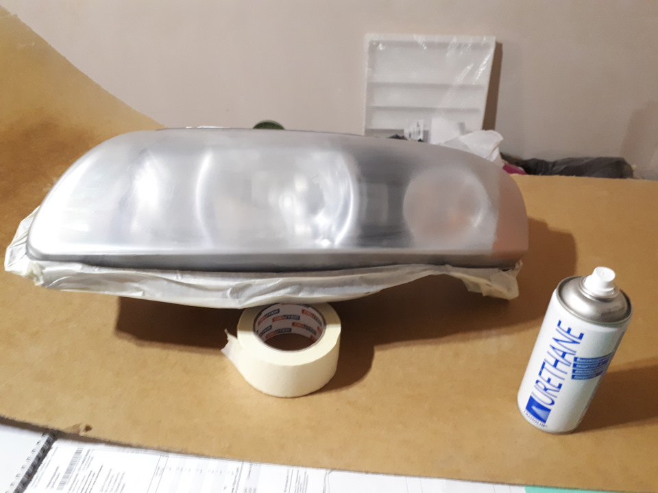 #18. Освежил фары. Лак Cramolin Urethane — Volvo S60 (1G), 2,4 л, 2007 ...
