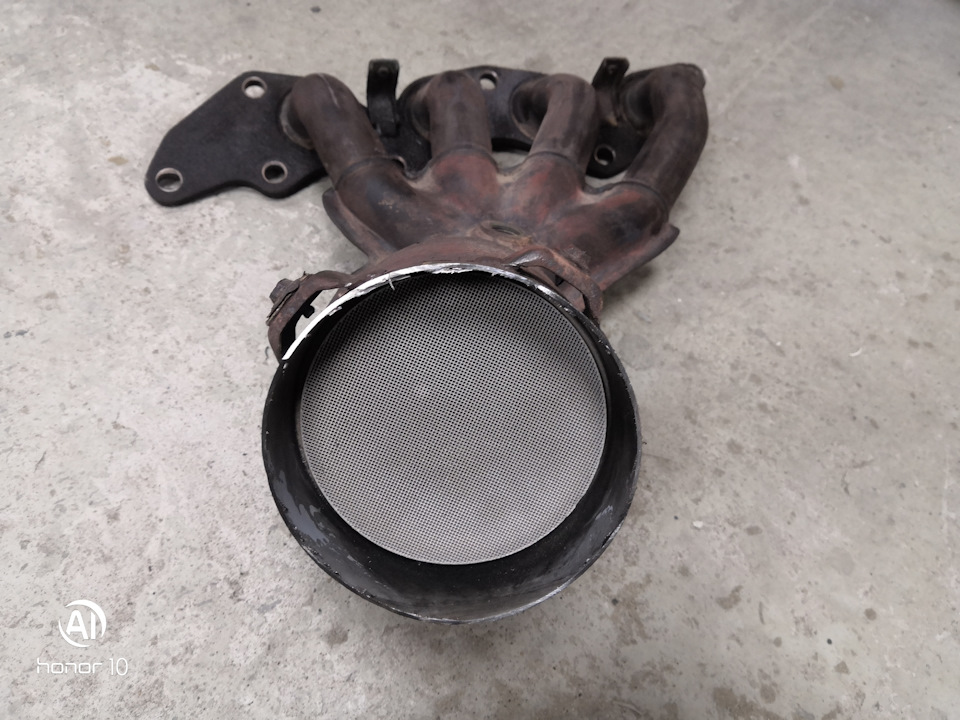 38# Удаление катализатора и доработка выхлопа — Ford Focus II Hatchback ...