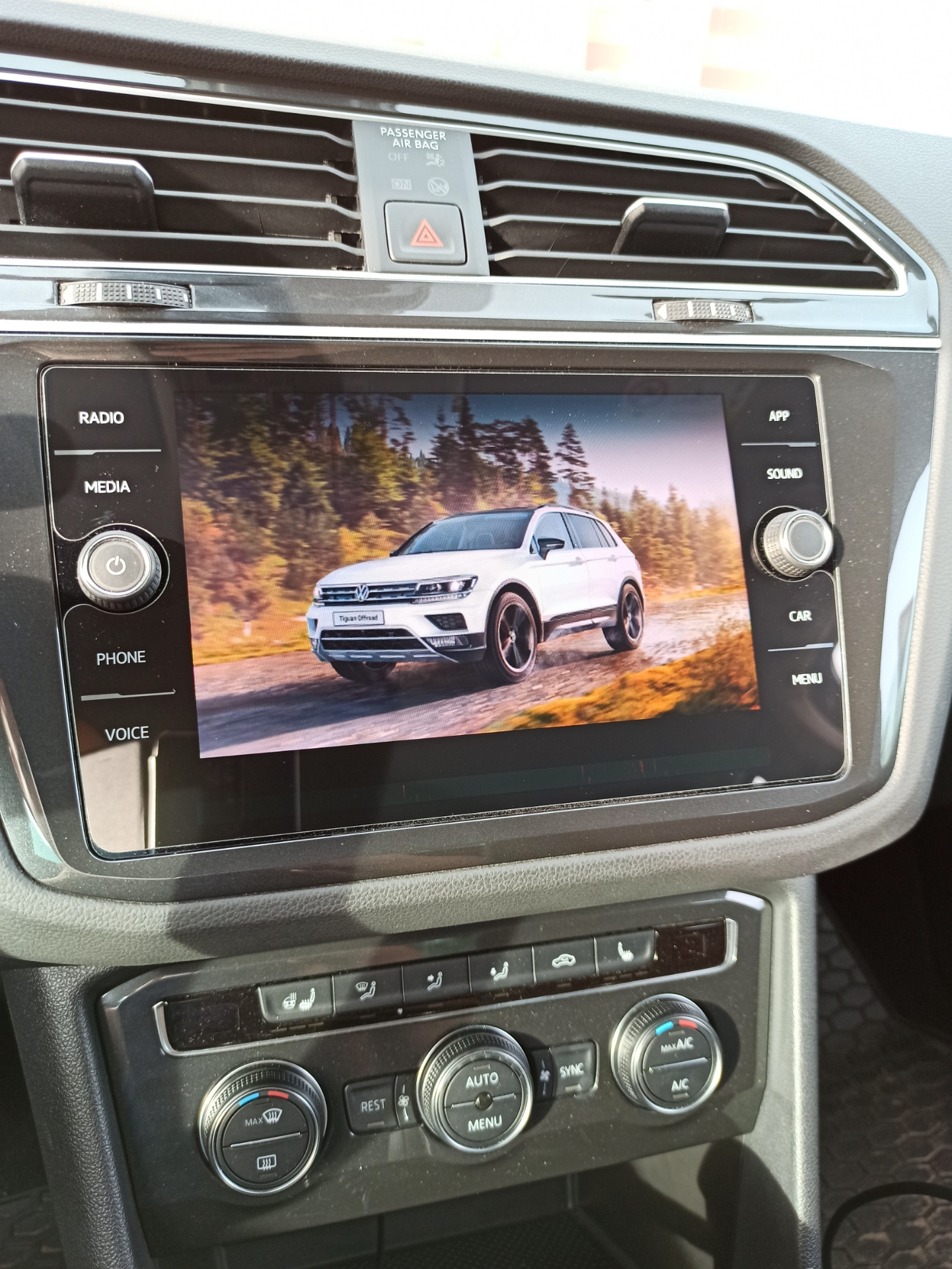 Android Auto и Screen2Auto полное зеркало на экране ГУ — Volkswagen Tiguan  (2G), 1,4 л, 2019 года | видео | DRIVE2