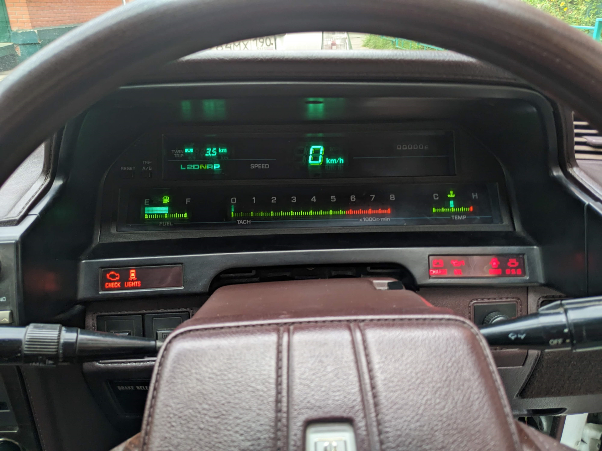 Цифровая приборка и новый руль — Toyota Mark II (70), 2 л, 1987 года ...