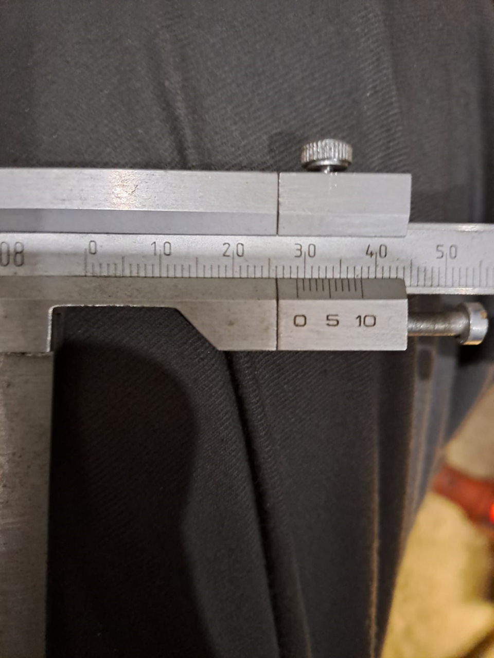 Замер толщины диска — Mercedes-Benz M-Class (W164)