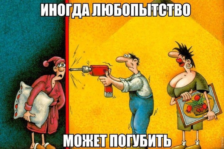 Картинка про любопытство