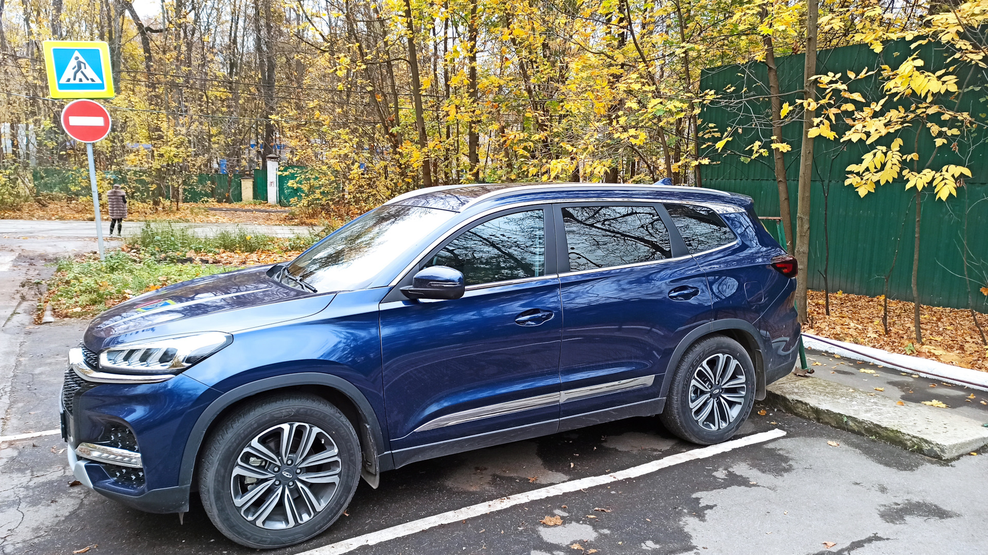 Chery Tiggo 8 2.0 бензиновый 2020 | Deep Blue Prestige на DRIVE2