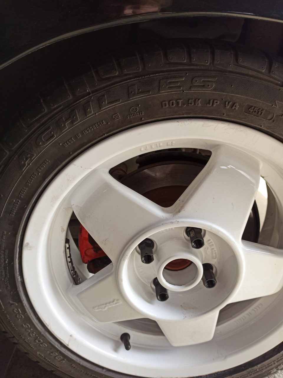 Диски — Toyota Corolla (110), 1,6 л, 1997 года | колёсные диски | DRIVE2
