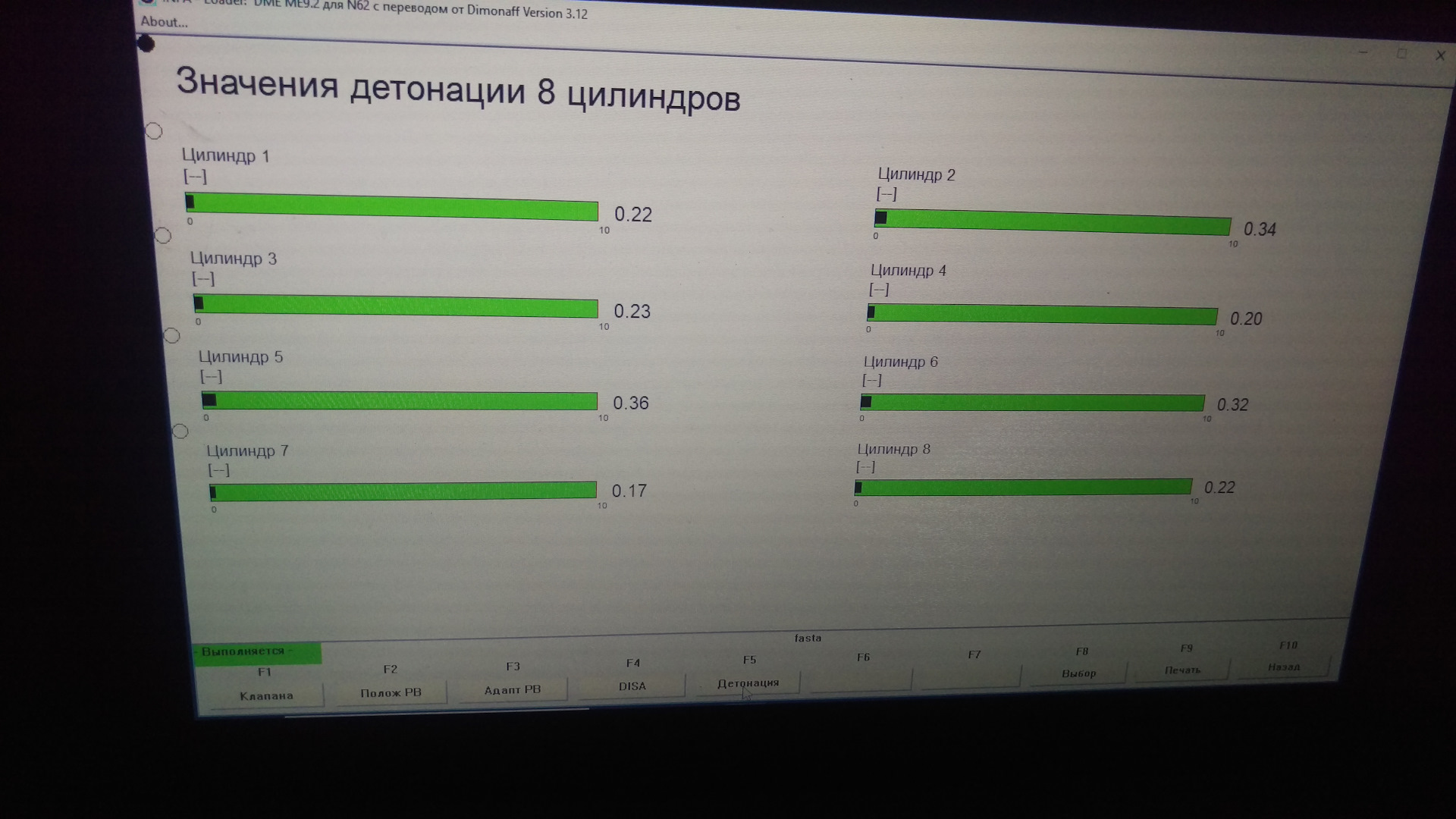 Инпа n62. Показания INPA n62. Инпа аналоговые значения. Равномерность вращения коленвала BMW e39 инпа.