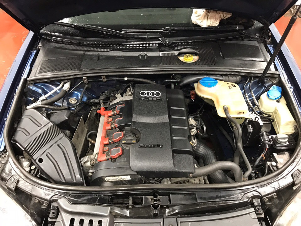 49) Замена прокладок маслоохладителя, замена колечка на датчике ...