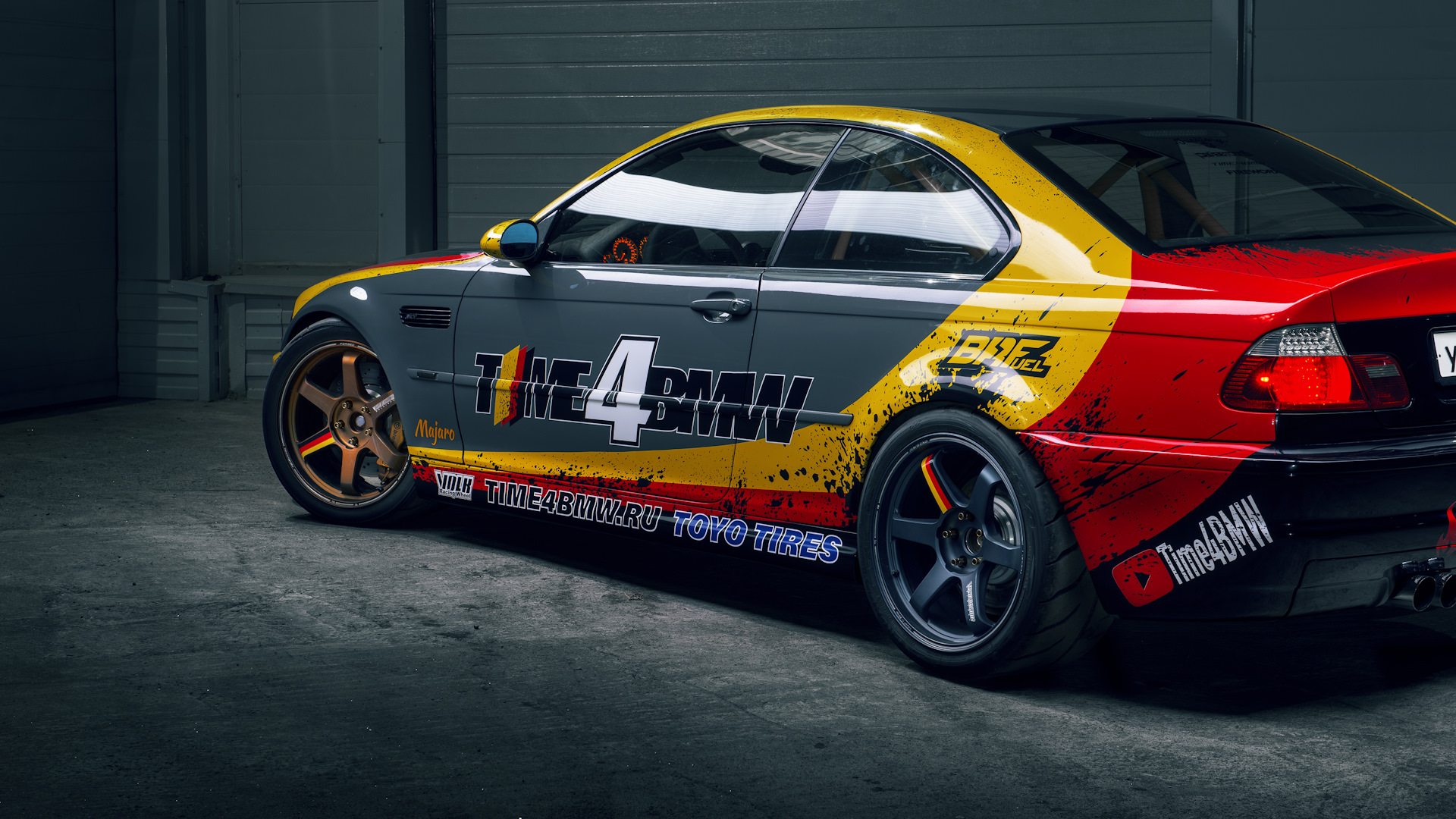 BMW e36 Drift livery