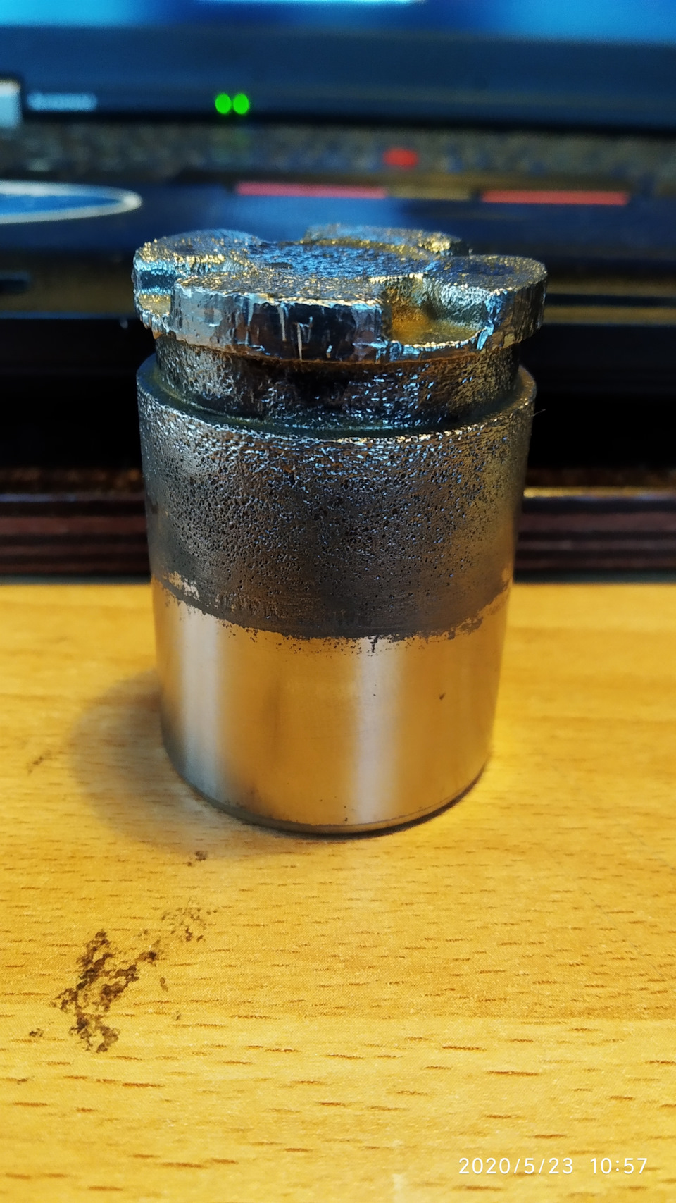 после химических ванн, поршнь в помойку или им можно собирать механизм ручника — SsangYong Kyron