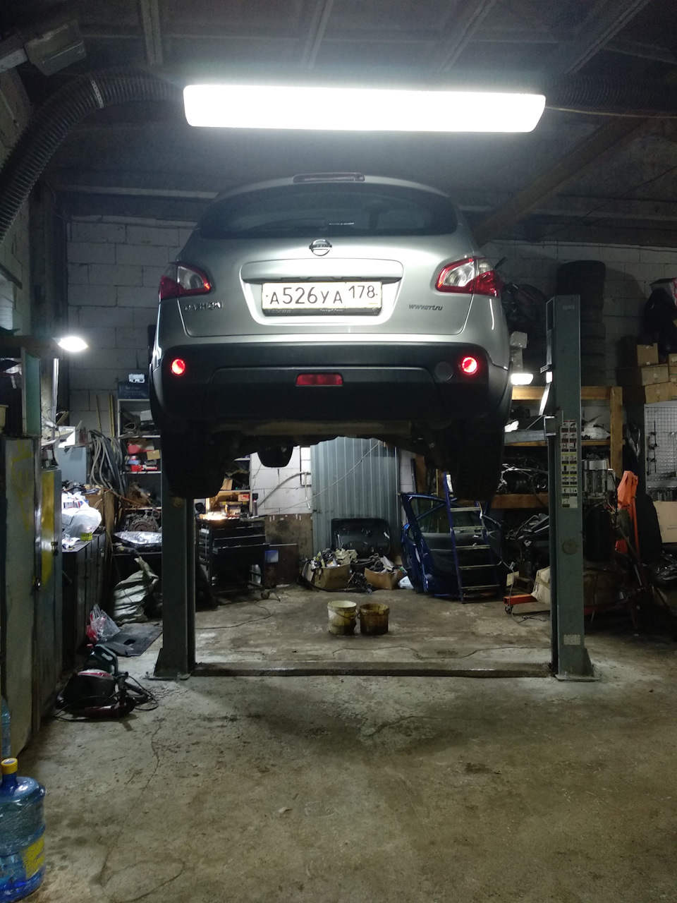 После покупки сразу в сервис — Nissan Qashqai (1G), 2 л, 2011 года ...