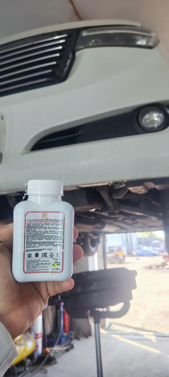 Работы с коробкой — Toyota bB (2G)