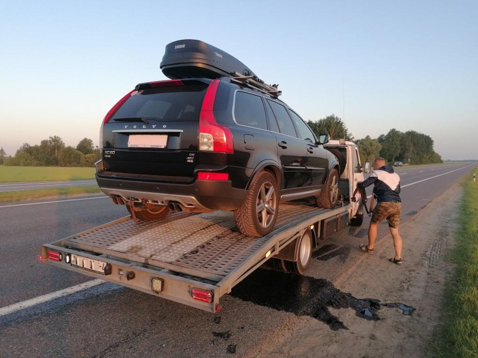 Масло не мое, а второго участника ДТП — Volvo XC90 (1G)