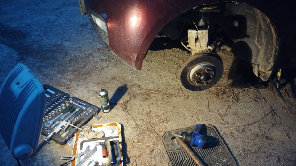 Биение руля при торможении и немного педали тормоза — Lifan X60, 1,8 л ...