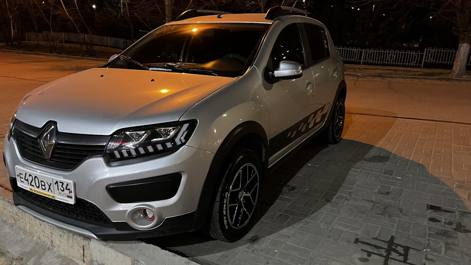 Переобулся на лето — Renault Sandero Stepway (2G), 1,6 л, 2017 года ...