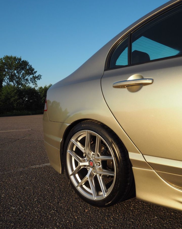 Идеальные параметры дисков и резины для Honda Civic 4D — Honda Civic 4D ...