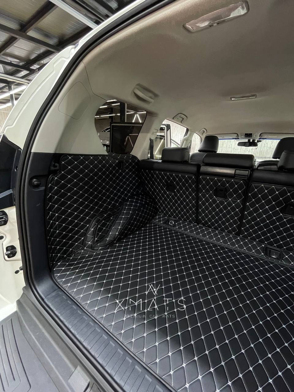 Коврики из экокожи в багажник для Toyota Land Cruiser Prado 150. 3D ...