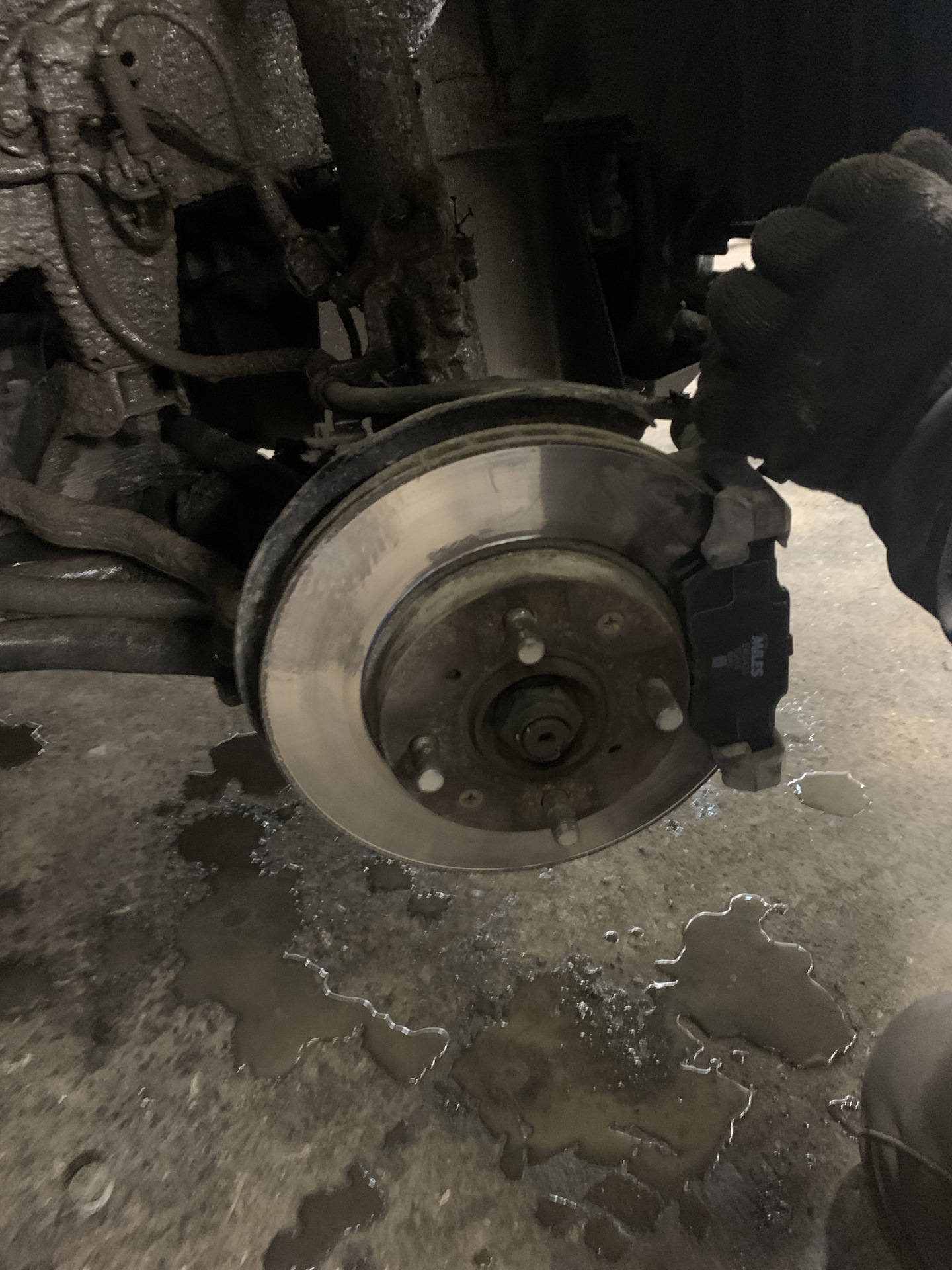 Колодки перед Хонда фит — Honda Fit (1G), 1,3 л, 2003 года | плановое ...