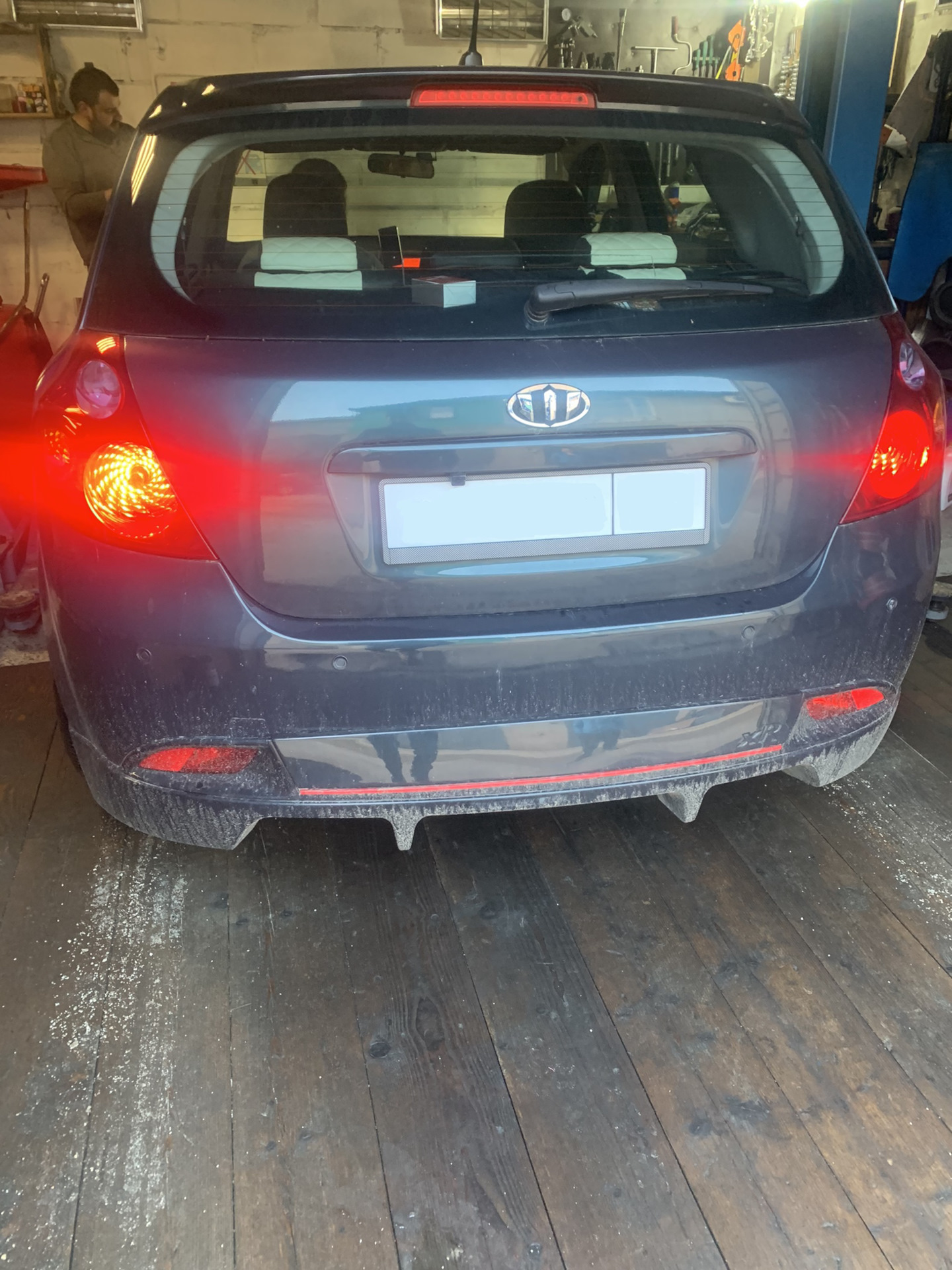 ТО: замена масла с промывкой, гофры глушителя, задних развальных ...