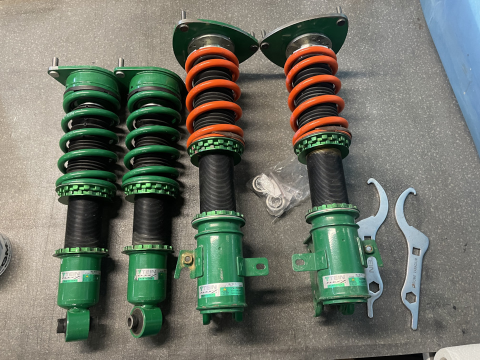 13] Tein Flex Z — Subaru Levorg (VM), 1,6 л, 2018 года | тюнинг