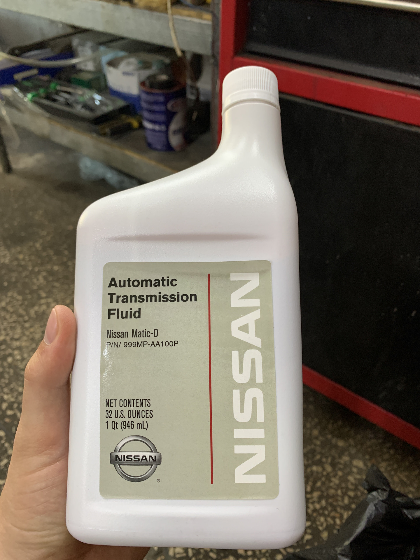 Масло nissan atf