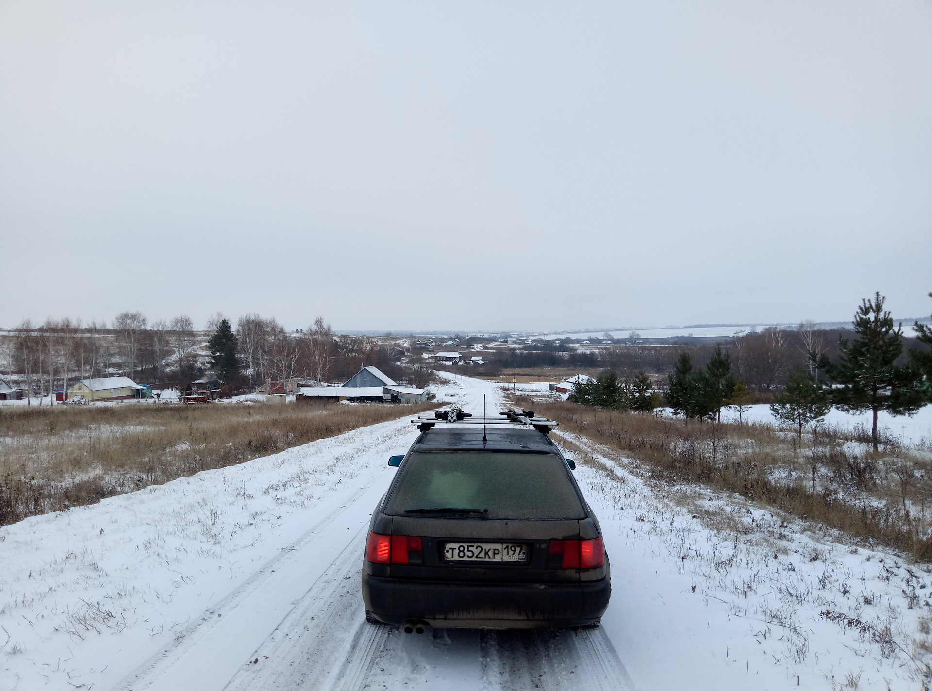 Зимние дороги — Audi A6 (C4), 2,6 л, 1994 года | путешествие | DRIVE2