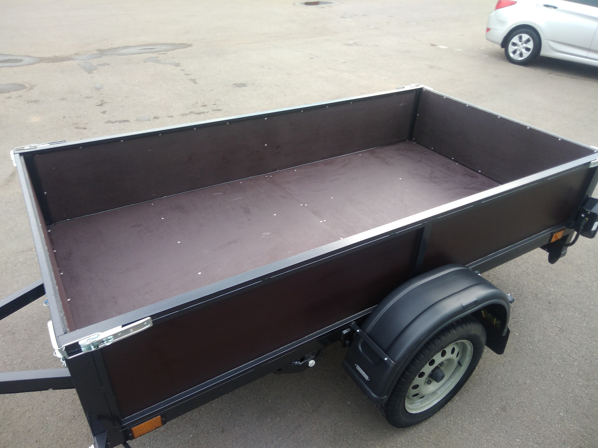 Борта для легкового прицепа своими руками из профнастила