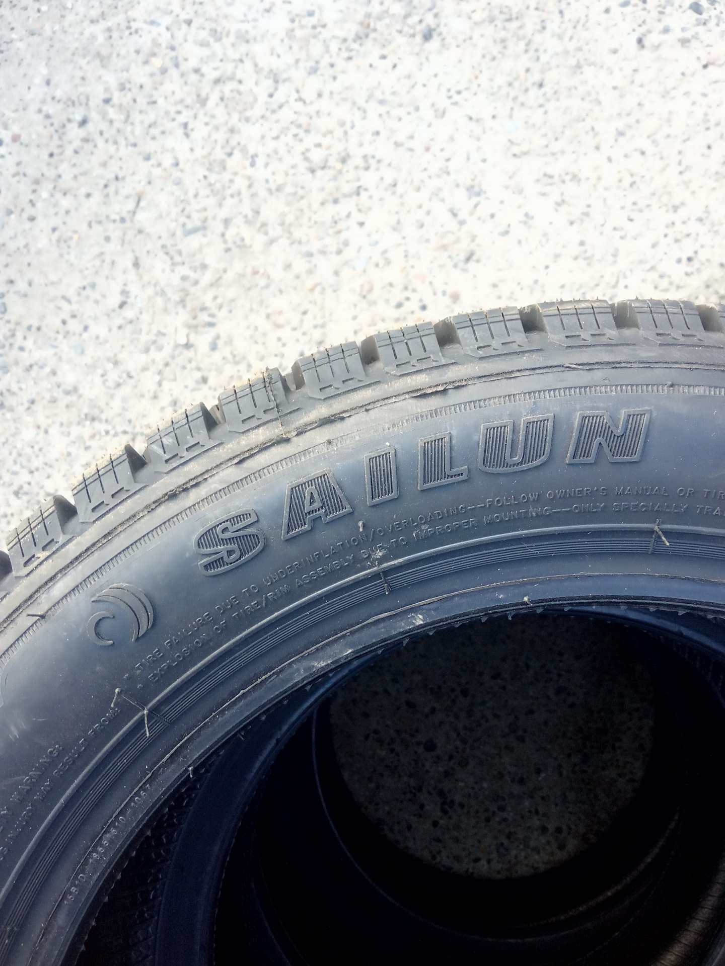 SAILUN Ice Blazer WST1 — новая зимняя резина. — Lada Приора хэтчбек, 1 ...