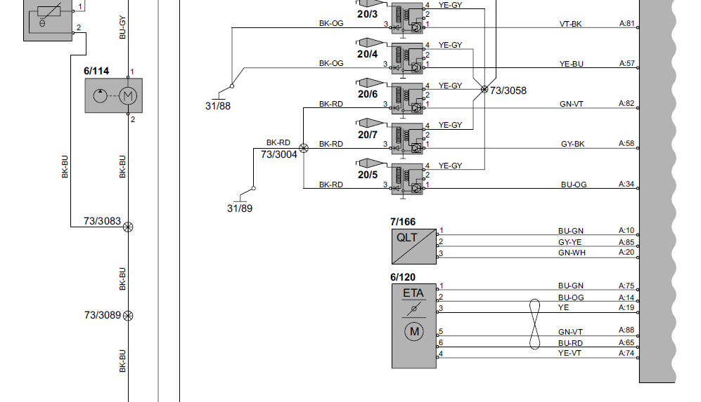 Электросхема дроссельной заслонки. Электрическая схема Вольво s80. Схема дроссельной заслонки Volvo xc90. Volvo s80 схема электрическая. Схема дроссельной заслонки Вольво с80 2.4.