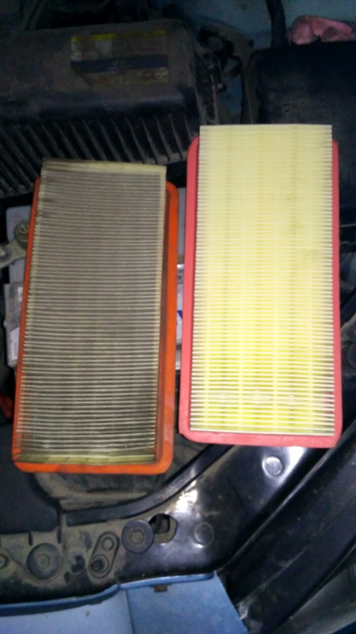 Замена воздушного фильтра — Hyundai Getz, 1,4 л, 2006 года | аксессуары ...
