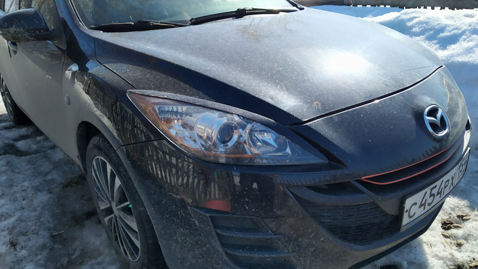 Насадка глушителя AKRAPOVIC с алиэкспресс — Mazda 3 (2G) BL, 1,6 л ...