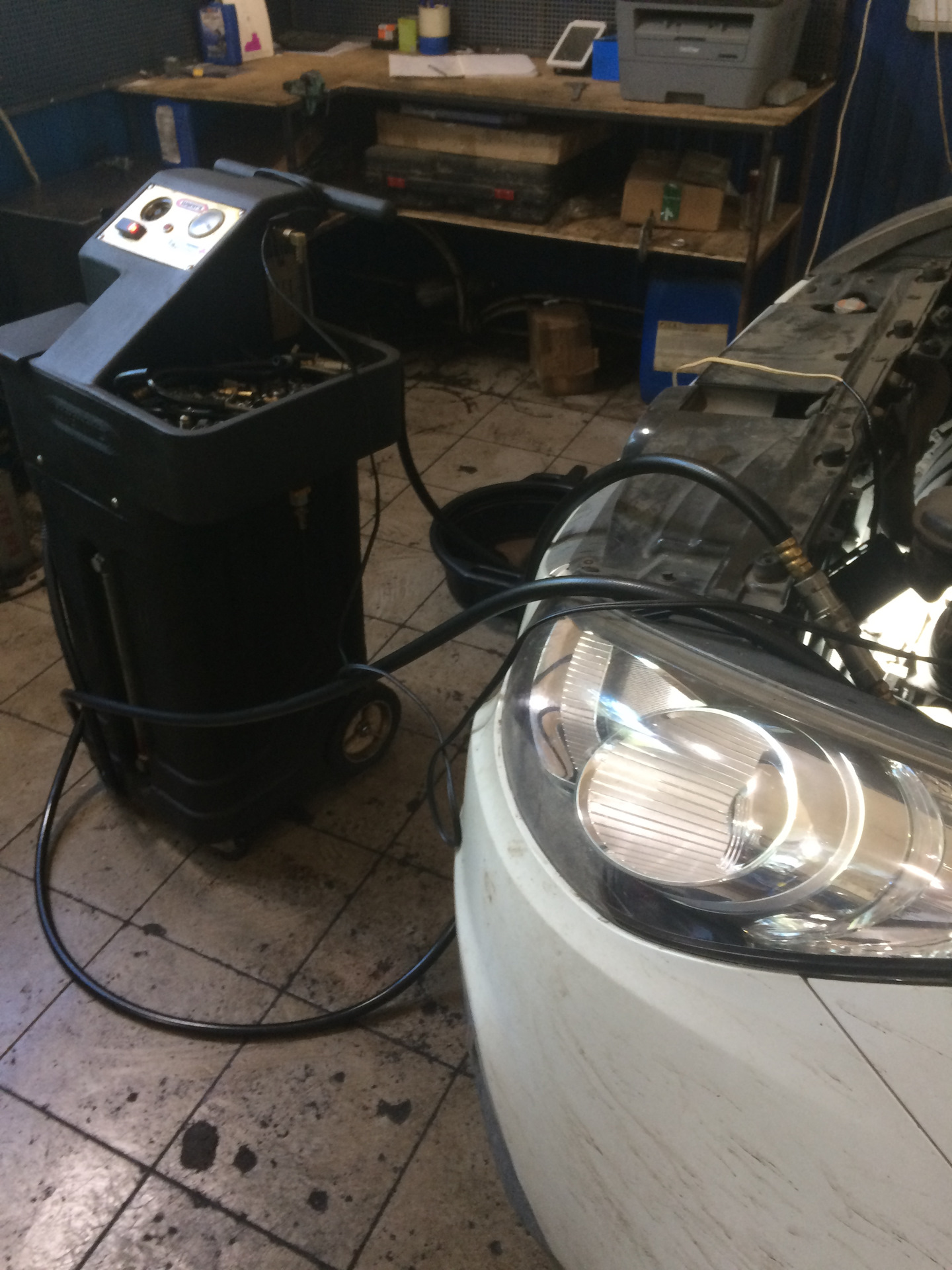 Замена масла в акпп — Hyundai ix35, 2 л., 2010 года | плановое ТО | DRIVE2